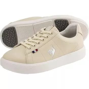 Coq Fourche PF Thick For Sunny or Rainy Does Not Get cm [Le Sportif] Sneakers, Sole, Lightweight, Deodorizing, Waterproof, Weather, Stuffy, Women s, бежевый
