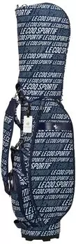 Coq Golf Caddy Bag Type 6 Division Compatible with 46 Inch QQCTJJ04 NV00 FREE Size [Le Sportif] 3.3kg 8.5 Women s (Navy)