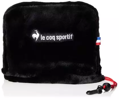 Coq Golf Iron Cover Soft Boa QQBTJG60 BK00 FREE Size [Le Sportif] Men s (Black)