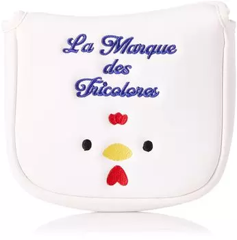 Coq Head Cover Чехол для паттера Магнитный персонаж для гольфа QQCVJG51 WH00 [Le Sportif] Женский (белый)