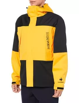 Coq Shell Training Water Repellent Windproof Stretch Yellow M [Le Sportif] жёлтый