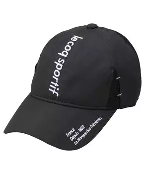 Coq Sportif Cap Cap Sunglasses Holder Tee Holder Golf LG5SCP03M BK00 [Le Golf] Golfer s Men s (Black)