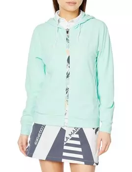 Coq Sportif Cut and Sew Sweat Absorbent Stretch UPF30 Parka Golf QGWVJL53 EM00 Эквивалент японского размера S [Le Golf] для женщин (Изумруд)