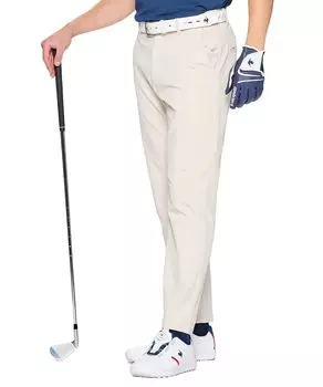 Coq Sportif Golf Cropped Sweat Quick UV Daily BG00 [Le Golf] Брюки, Длина, Слаксы, Впитывающие, Сушка, Эластичность, Защита, Использование, Гольф, LG5SLP50M,