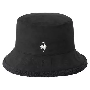 Coq Sportif Hat Reversible Bucket Hat Bucket Boa Cute Golf LG4FCP72L BKBK x [Le Golf] Women s (Black Black)