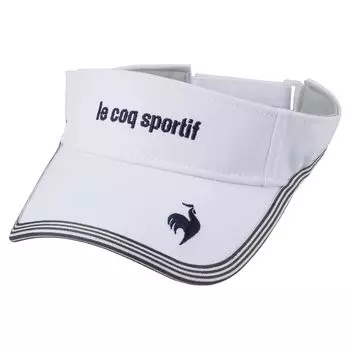 Coq Sportif Visor Ear Curve Стильный Простой УФ-защитный Гольф QGCXJC51 WH00 [Le Golf] Женский (белый)