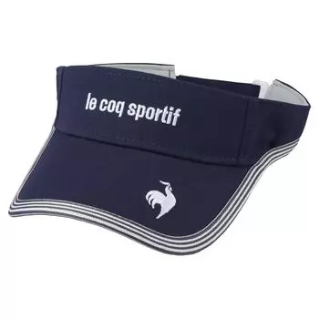 Coq Sportif Visor Ear Curve Стильный Простой УФ-защитный Гольф QGCXJC51 NV00 [Le Golf] Женский (военно-морской флот)