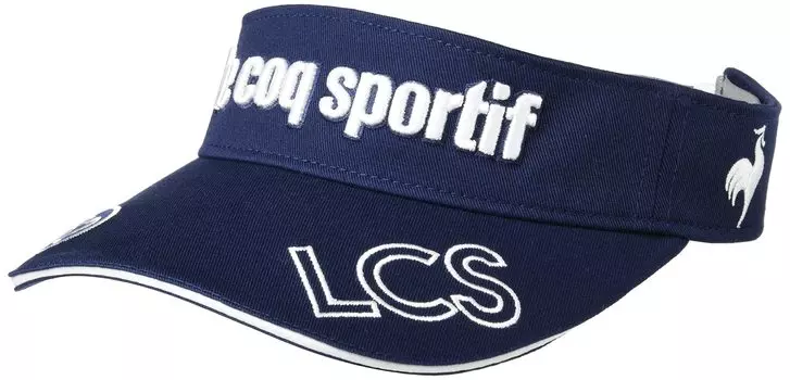 Coq Sportif Visor Golf Sun Visor Sun Shade UV Care UPF50 Sporty QGCVJC50 2023 Модель NV00 БЕСПЛАТНЫЙ Размер [Le Golf] [Стандарт] Женский