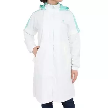Coq Sportif Водоотталкивающий съемный капюшон WH00 M [Le Golf] одежда, цельный тип, прочный, дышащий, рукава, хранение, стильный, милый, классический, женский