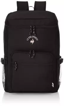 Coq Square Rucksack Daypack Backpack 12 Pockets Commuting to School Large Capacity 36803 Pink F [Le Sportif]