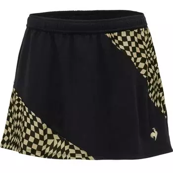 Coq Tennis Graphic Game Sweat Quick UV CUT Heat Cooling Official Match BK00 [Le Sportif] Юбка-шорты, Юбка-шорты, Впитывающая, Сухая, (UPF50+), Экранирование,