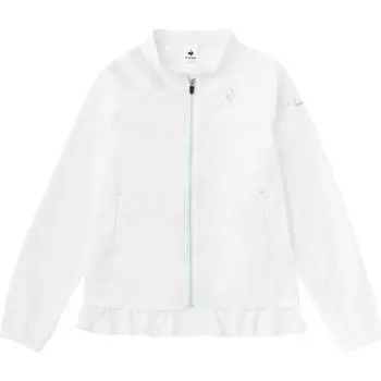 Coq Windplayer Tennis Practice Water Repellent UV Protection Thermal Cooling Stretch WH O [Le Sportif] (UPF50+) Women s белый