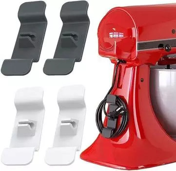 Cord Wrapper Organizer Clips Holder Wire Hider Cable Winder Management Wrap For Kitchen Appliance Stand Blender Mixers Air Fryer 1pcs
