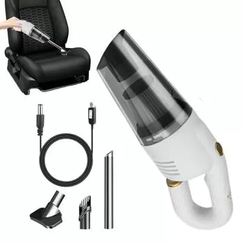 Cordless Car Vacuum High Power 120W Wireless Handheld Car Vacuum Cleaner 9500Pa Strong SuctionHand Vacuum Portable For Car Home белый