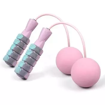 Беспроводная скакалка с утяжелителем для фитнес-упражнений, беспроводная скакалка с большим беспроводным мячом для женщин, тренировок в помещении