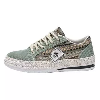 Corduroy Cloth Korean Flat Men s Fall Sports Breathable National Tide FishermanShoes Plus Szie 44 чёрный