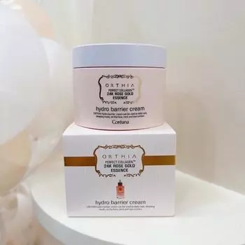 Coreana ORTHIA Perfect Collagen 24K Rose Gold Essence Hydro Barrier Cream, Антивозрастной, Kbeauty, Корейская косметика, образец