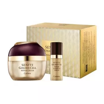 Coreana Senite Golden Cell Repair Cream and Ampoule Serum Набор