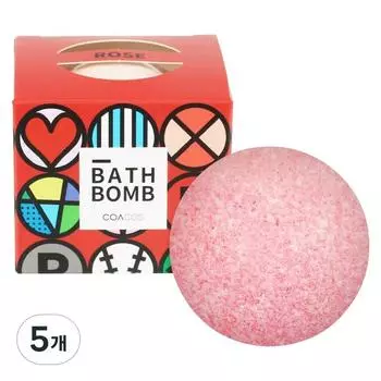 Corecos Bubble Bath Bomb Deep Kiss, 140г, 5 штук