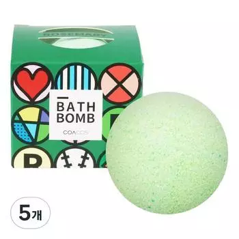 Corecos Bubble Bath Bomb Siesta, 140г, 5 шт.