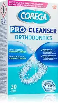 Corega Pro Cleanser Orthodontics Dispositif Mdical TU прозрачный