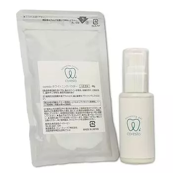 Coresta Whitening Gel Whitening Powder 40 г каждый Набор зубных паст для устранения неприятного запаха изо рта 2 шт.