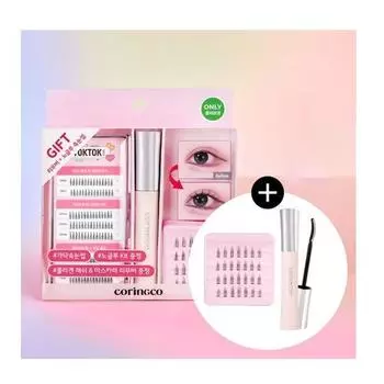 CORINGCO Toktok Hara Filter Eyelash & Remover & Glue Специальный набор из 3 предметов [2024 Awards Limited] P000DYSH - Eyelash Set