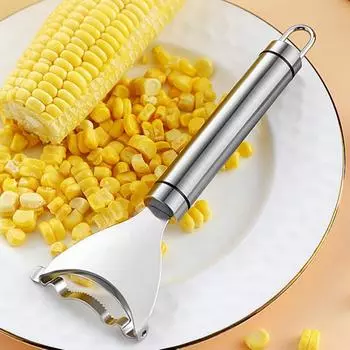 Кукурузоочиститель из нержавеющей стали, молотилка, кухонный гаджет, инструмент для очистки кукурузы от початков