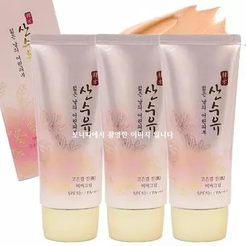 Cornus officinalis Go Eun-gyeol Jin BB Cream 50 г Восточная медицина BB крем, 3 упаковки