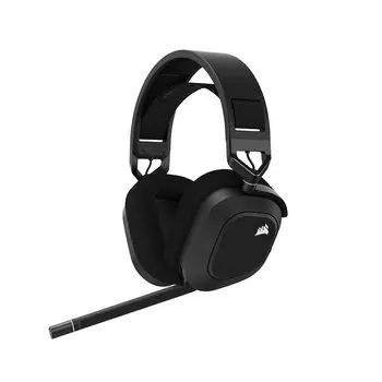 CORSAIR HS80 RGB WIRELESS игровая гарнитура премиум-класса, ПК/PS4/PS5 Dolby Atmos CA-9011235-AP Carbon