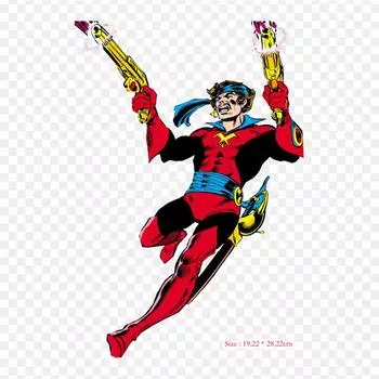 Corsair X для мужчин Циклоп профессор X термопереносная печать виниловые нашивки наклейки для одежды DIY аппликации моющиеся нашивки