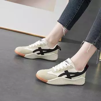 Cortez женские новые весенне-летние белые туфли женские мягкие легкие спортивные стильные повседневные кроссовки увеличивающие рост 35