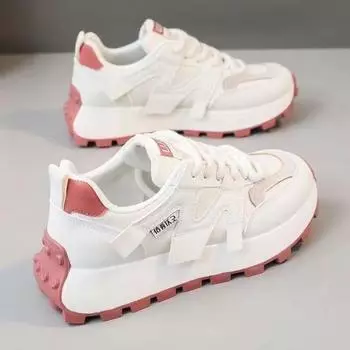 Cortez женские новые весенние толстые универсальные спортивные кожаные повседневные белые немецкие тренировочные женские туфли 35