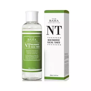Cos De BAHA NT Niacinamide 5% Отбеливающий тоник для лица 200 мл 1 PCS
