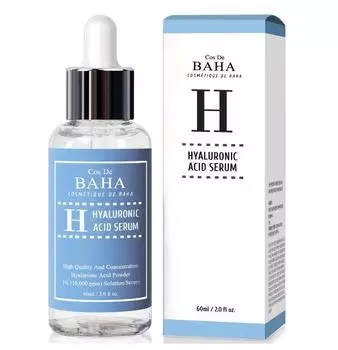 Cos de Baha Pure Hyaluronic Acid 1% Powder Serum for Face 10,000ppm Гиалуроновая сыворотка (60 мл 2,02 жидких унций) 60ml