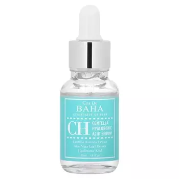Cos De BAHA, SH, сыворотка с ГК из центеллы азиатской, 1 жидкая унция (30 мл)