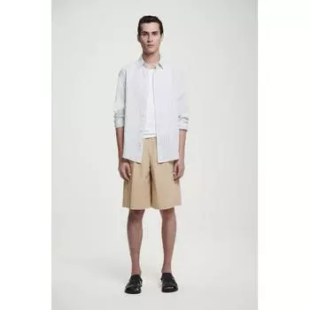 COS Japan эластичные хлопковые шорты beige/XS