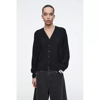 Cos Japan Batwing Sleeve Merino Wool Cardigan Black/XS