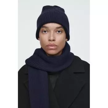 Cos Japan Cashmere Blend Beanie navy/ONESIZE