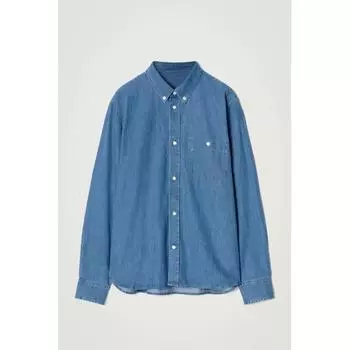 Cos Japan Chambray Shirt blue/XS