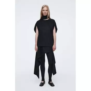 Cos Japan Double Face Asymmetrical Skirt carbon/LP