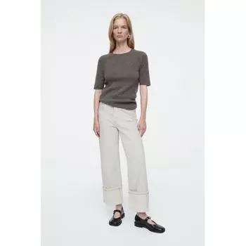 COS Japan Facade Turn Up Джинсы Прямые light gray/25