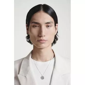 Cos Japan Hammer Pendant Necklace Silver/ONESIZE