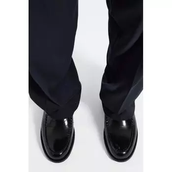 Cos Japan Leather Penny Loafers Black/43