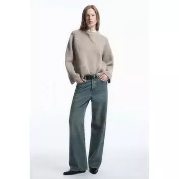 COS Japan шерстяной свитер с объемными вставками