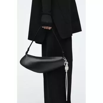 Cos Japan стеганая кожаная подвеска из бисера white/ONESIZE