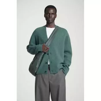 Cos Japan стеганая сумка-мессенджер через плечо из нейлона green/NOSIZE