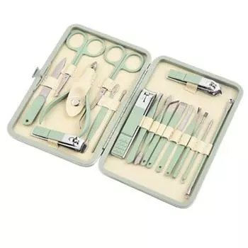 Cos Maple Advanced Nail Clear 18 Set, светло-зеленый, 1 комплект