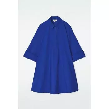 COS Платье-рубашка JApAn A Line cobalt blue/32
