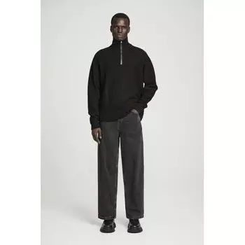 COS Прямые джинсы Japan Dome crinkle black/30